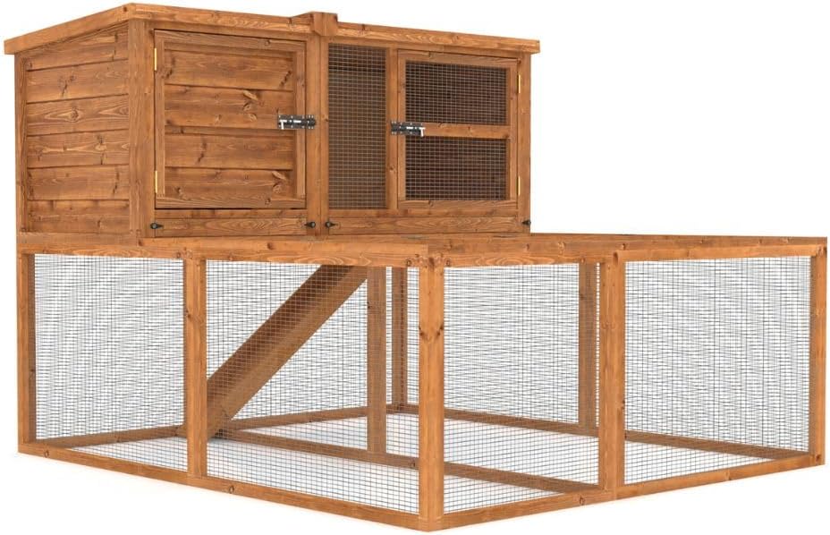 Kendal 5ft Outdoor Rabbit Hutch and Run