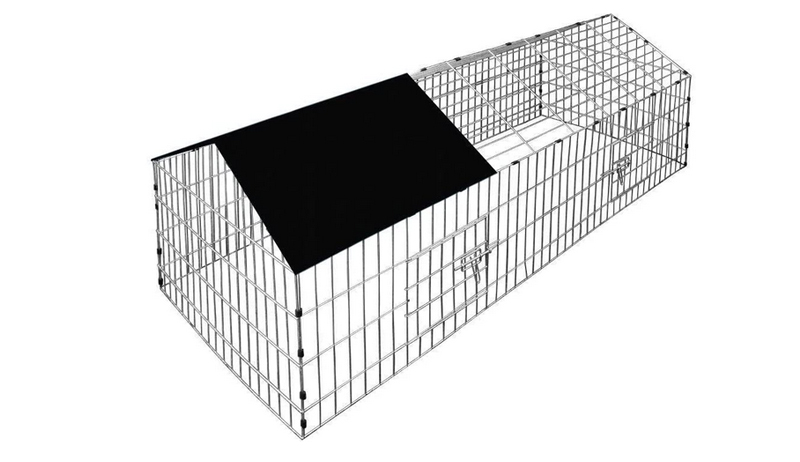 Rabbit Run Playpen Rectangular with Pitched Roof