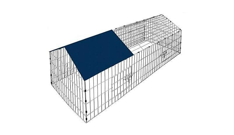 VivaPet Rabbit Run with Pitched Roof